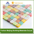 Foshan polyester mesh fabric mosaic back mesh manufacturer